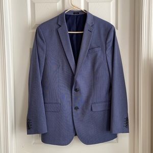 Men’s blue slim fit blazer